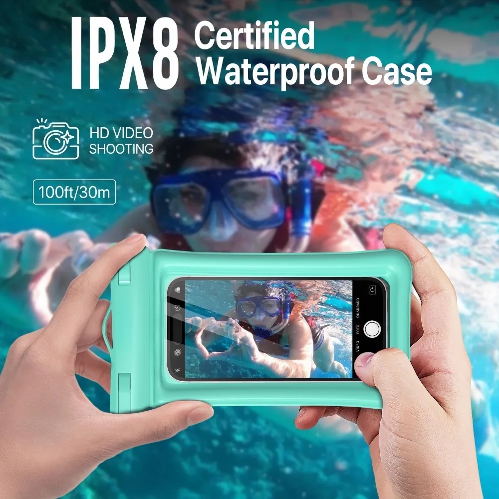 Floating Waterproof Phone Dry Bag 12