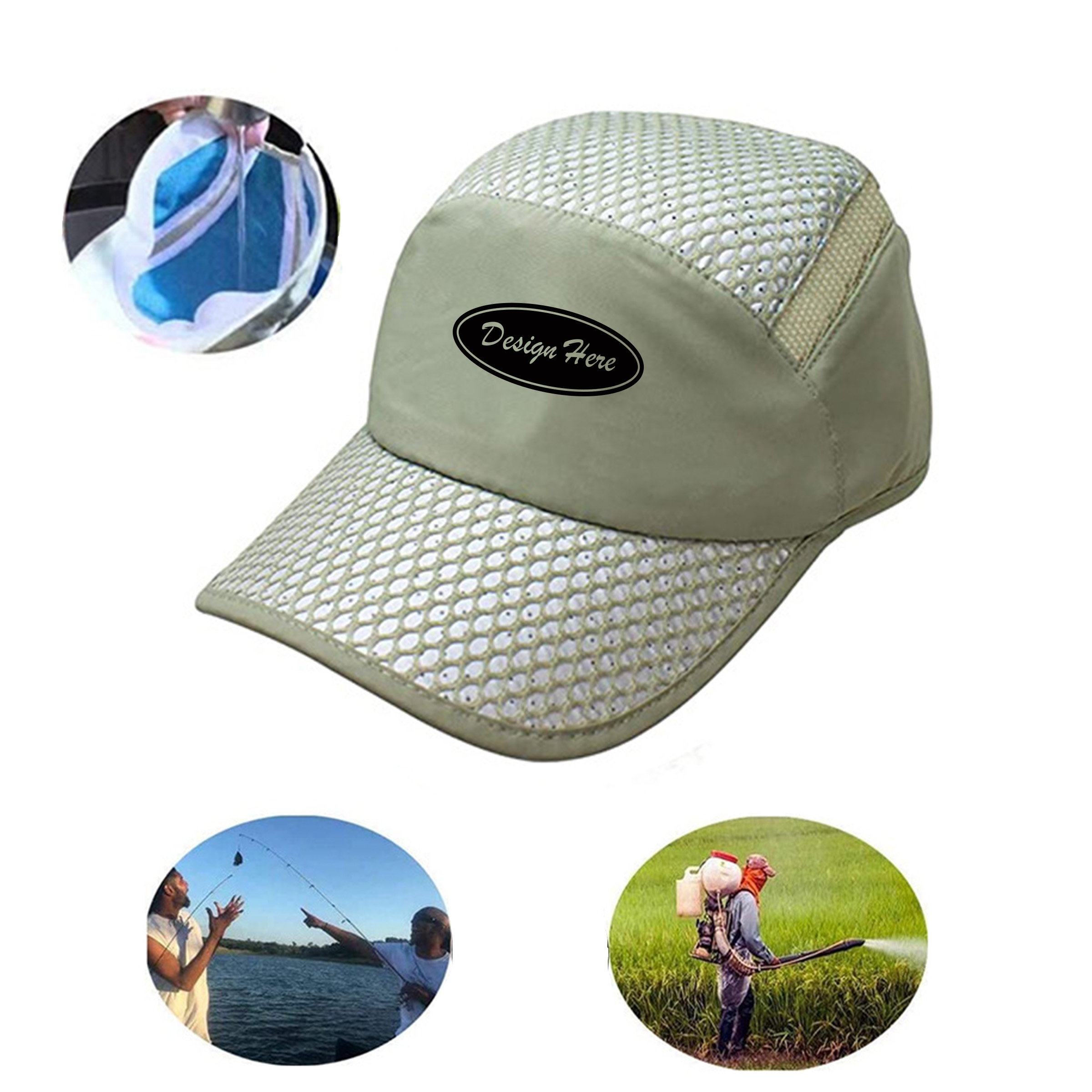Adjustable Arctic Cap with Built-In Sun Barrier 3