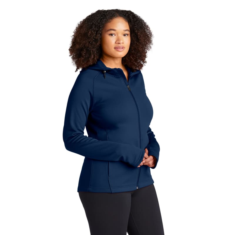 Sport-Tek Women's Tech Fleece Full-Zip Hooded Jacket. 18