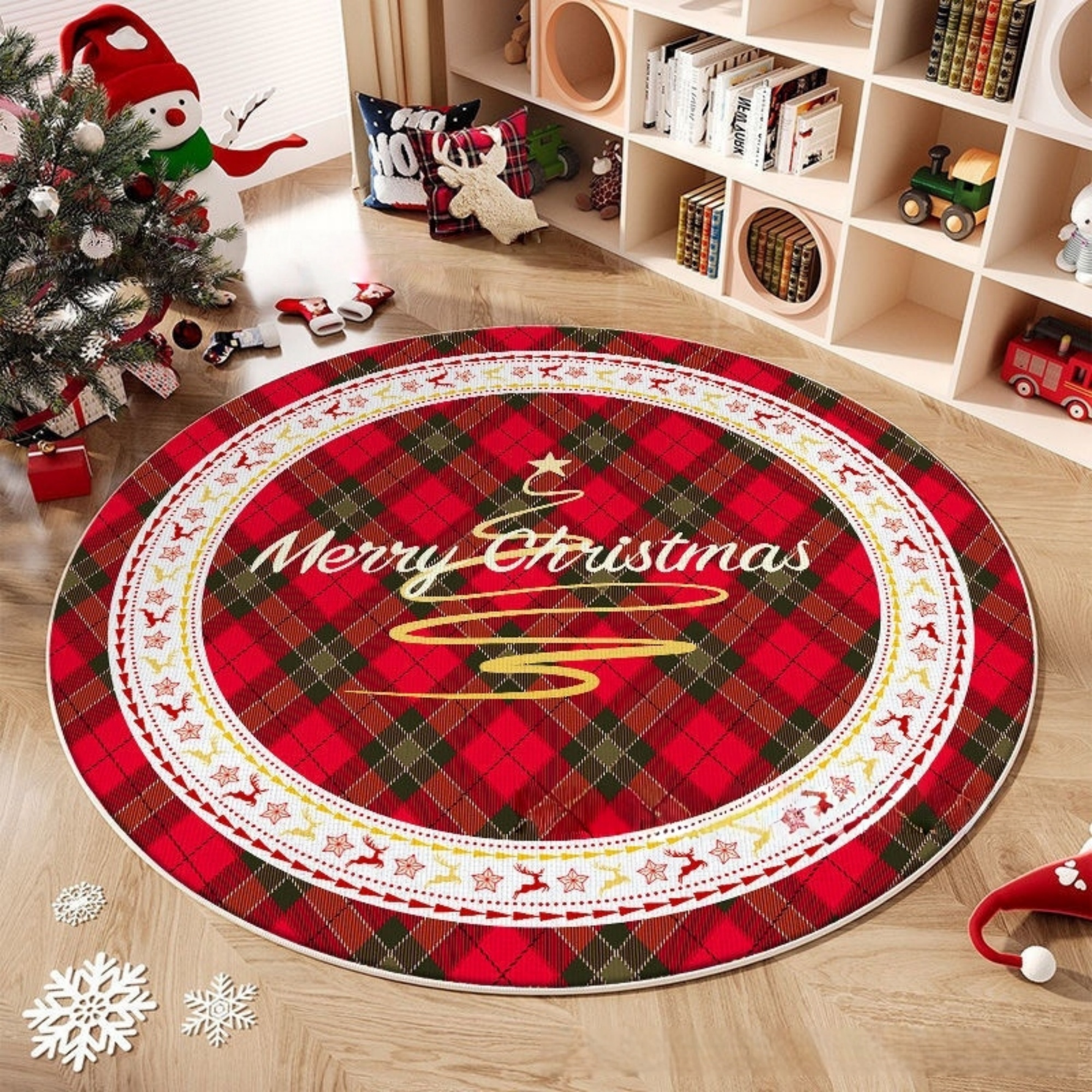 Christmas Floor Mat Holiday rug 5