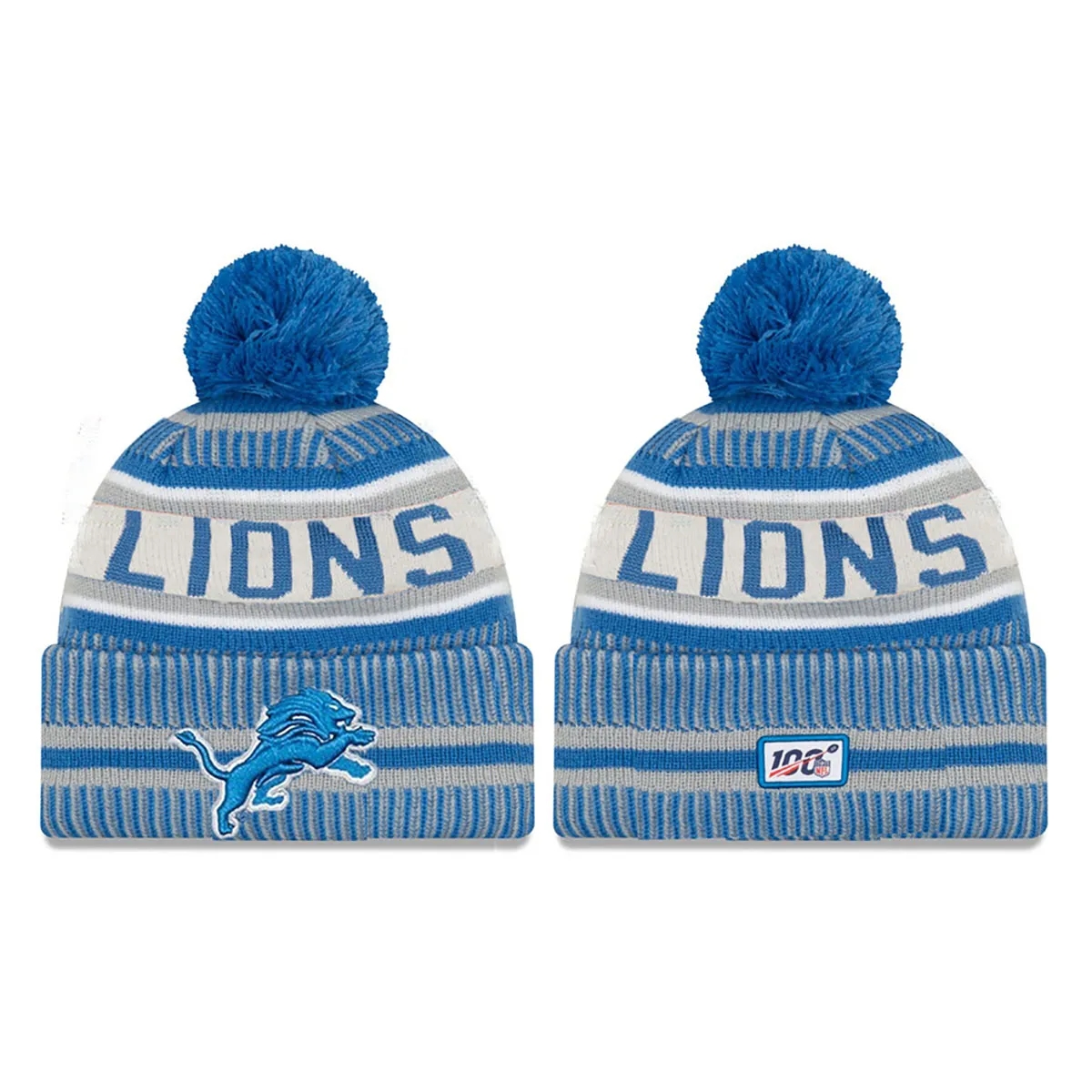 Customizable Branded Crochet Knitted Ski Bobble Ball Hat 2