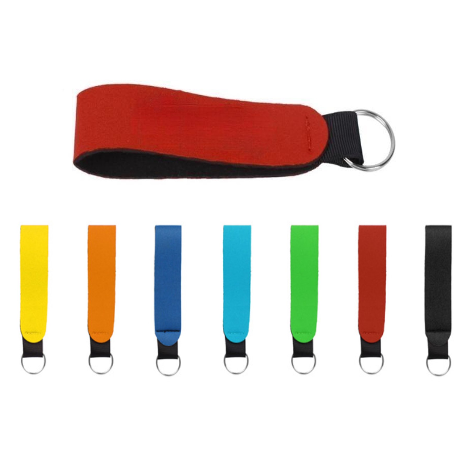 Neoprene Wristband With Key Ring (direct import) 5