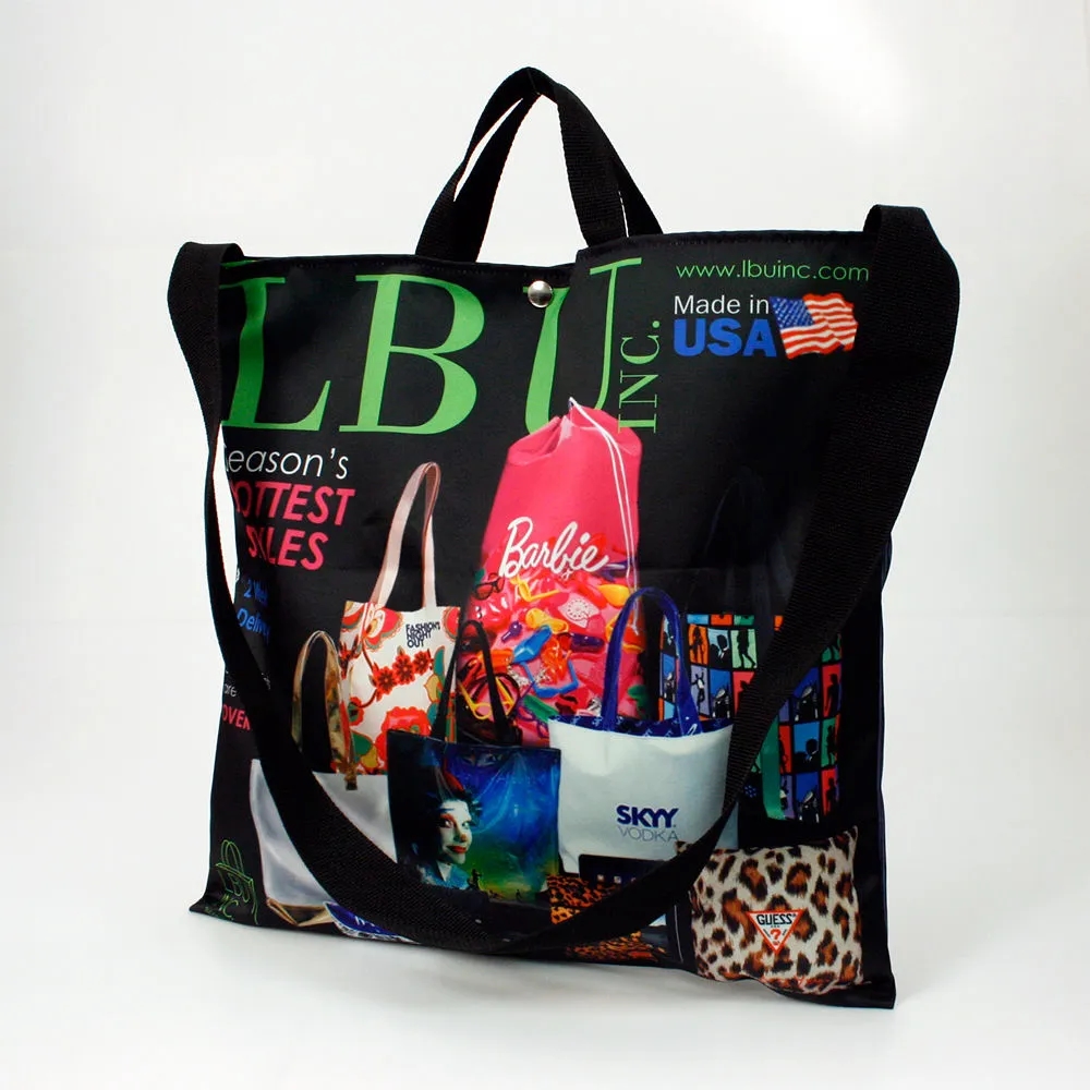 Sublimated Conference Tote Bags (20" x 15" x 4") 2