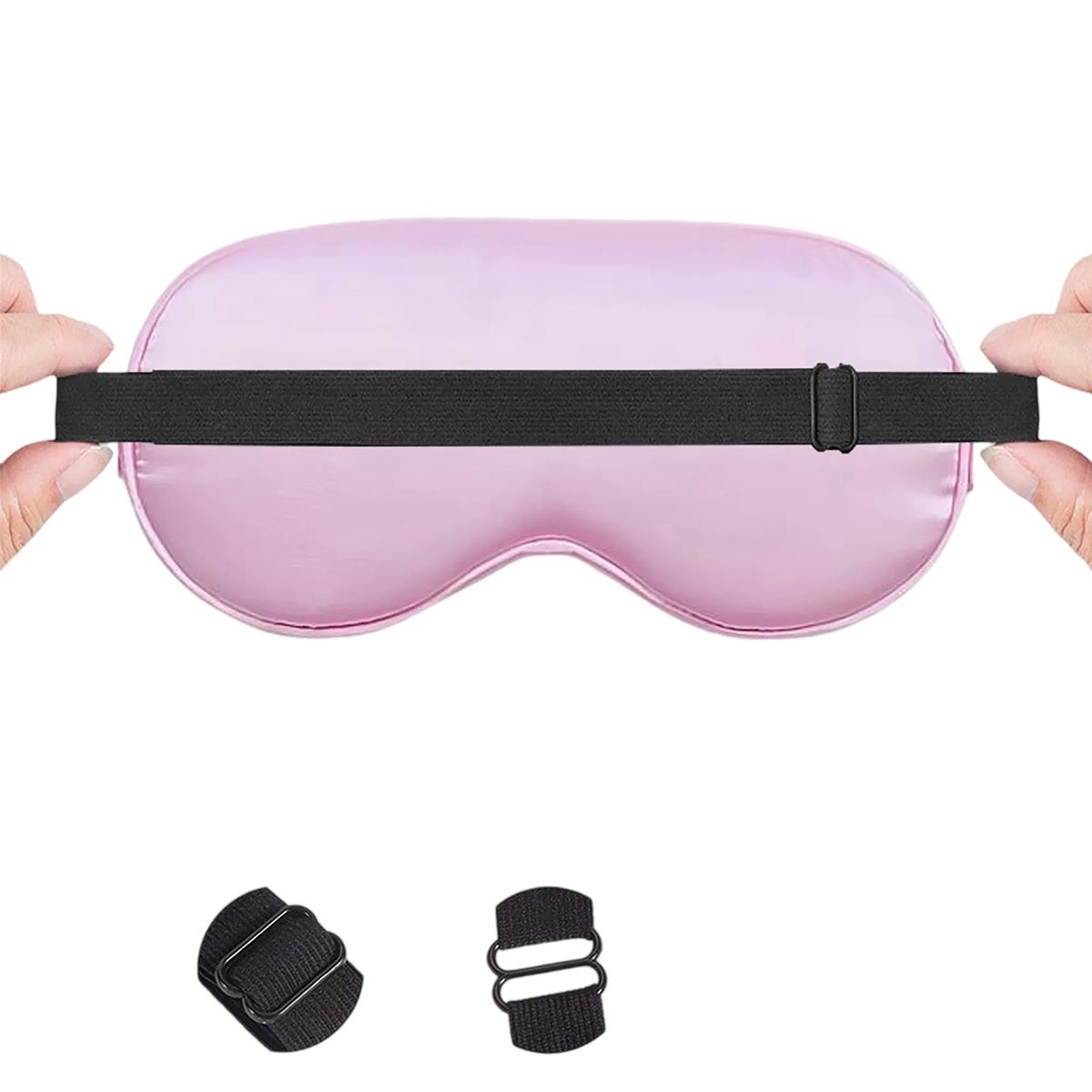 Adjustable Eye Mask Satin Soft Design 37
