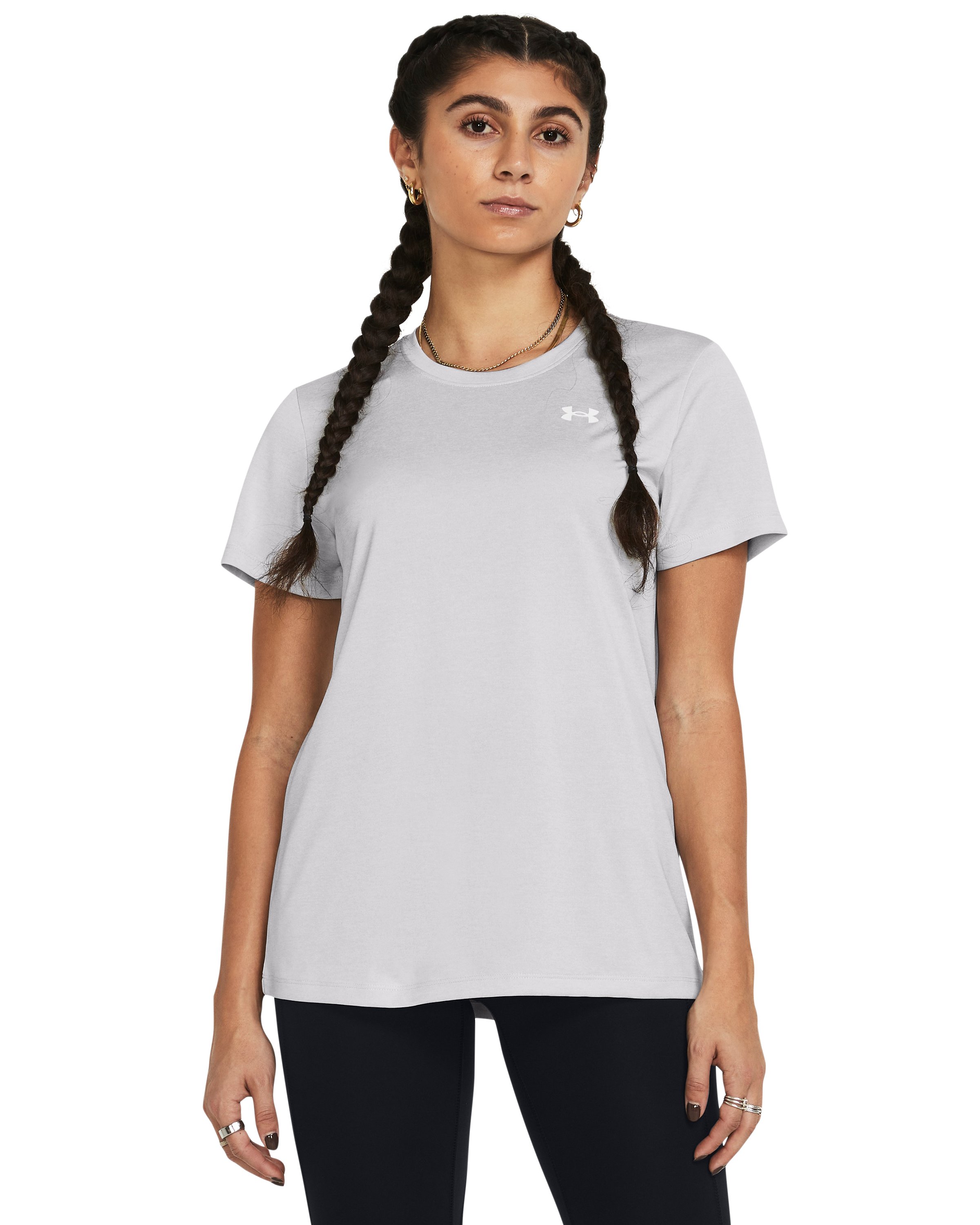UA Tech Twist Women's Short Sleeve 5