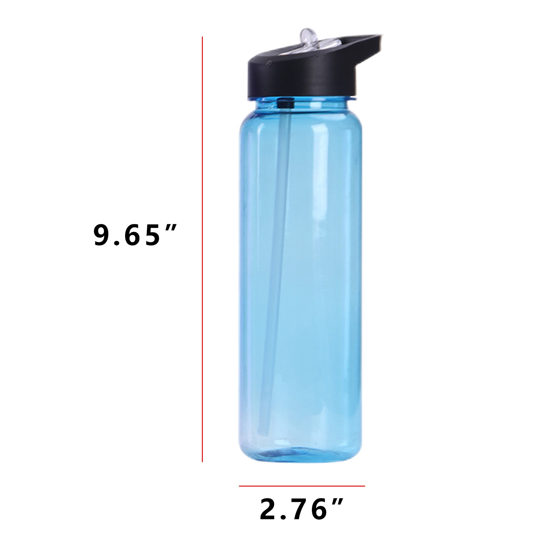 25Oz Sports Water Bottle W/ Straw 11