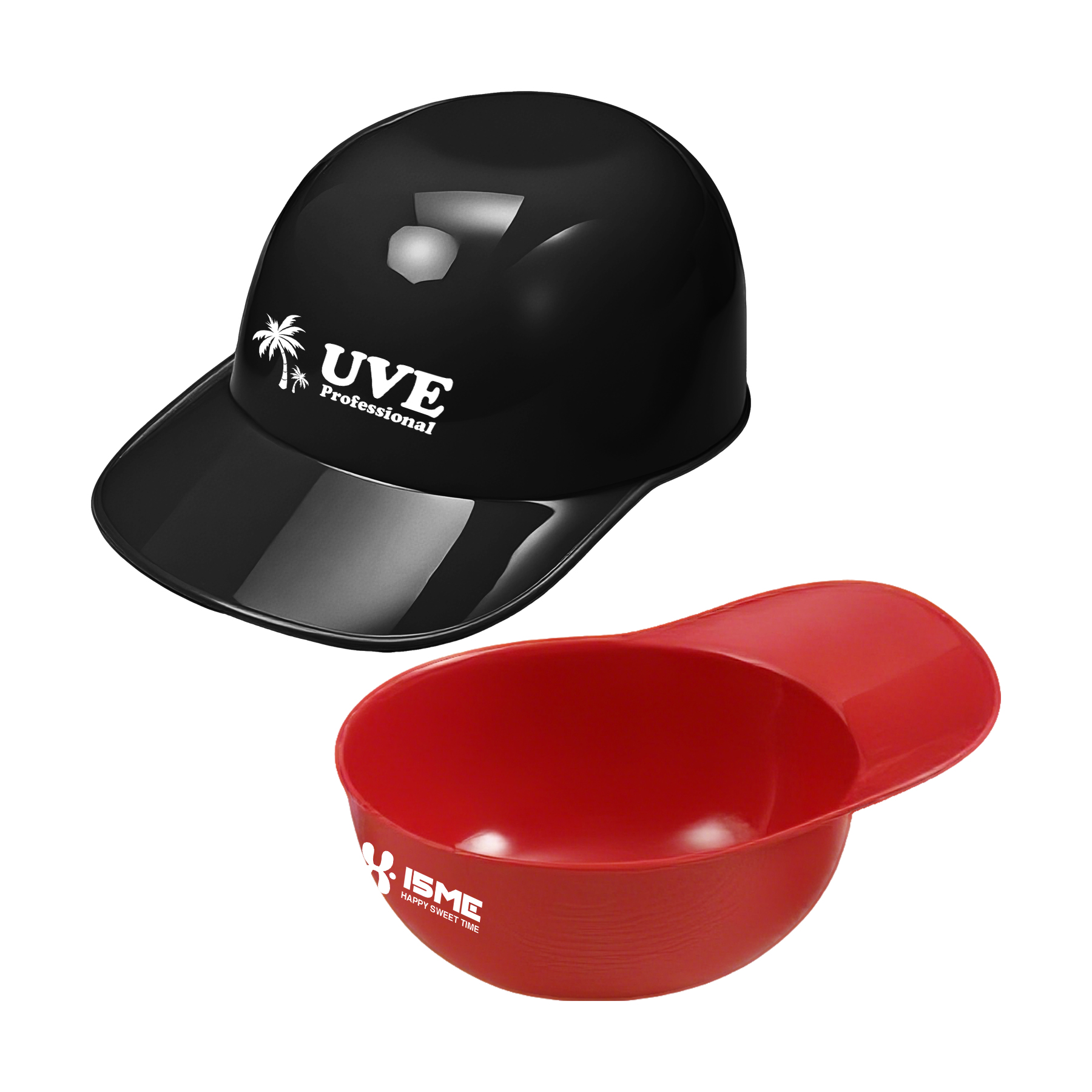 Mini Baseball Helmet Ice Cream Bowls 6
