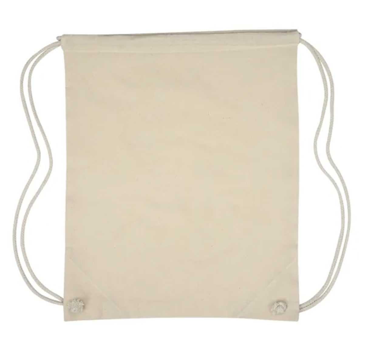 Cotton Canvas Drawstring Backpack Bags 3