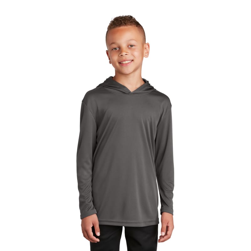 Sport-Tek Youth PosiCharge Competitor Hooded Pullover. 5