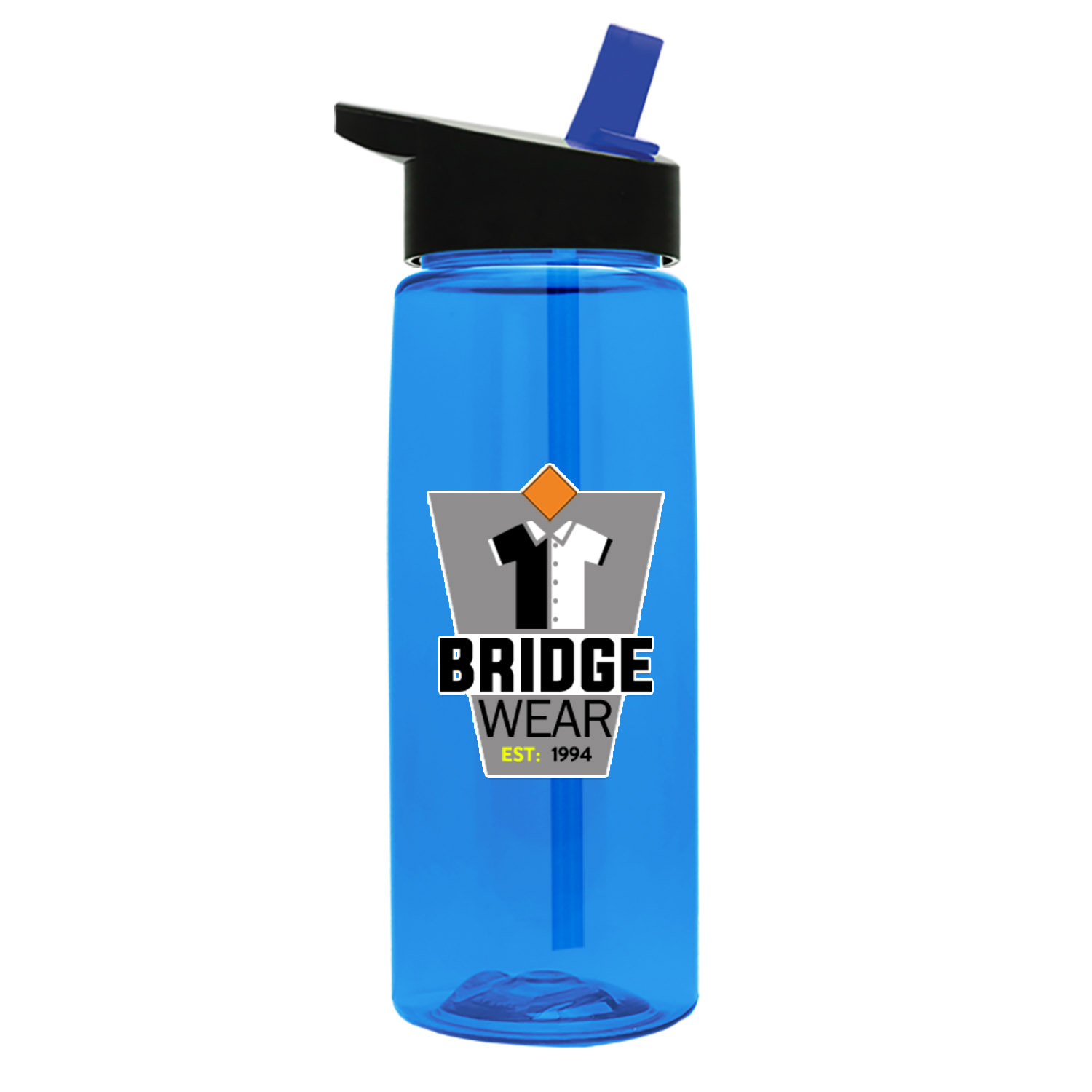 Garyline® Flair Tritan® Bottle with Flip-Straw Lid - 26 oz. 833