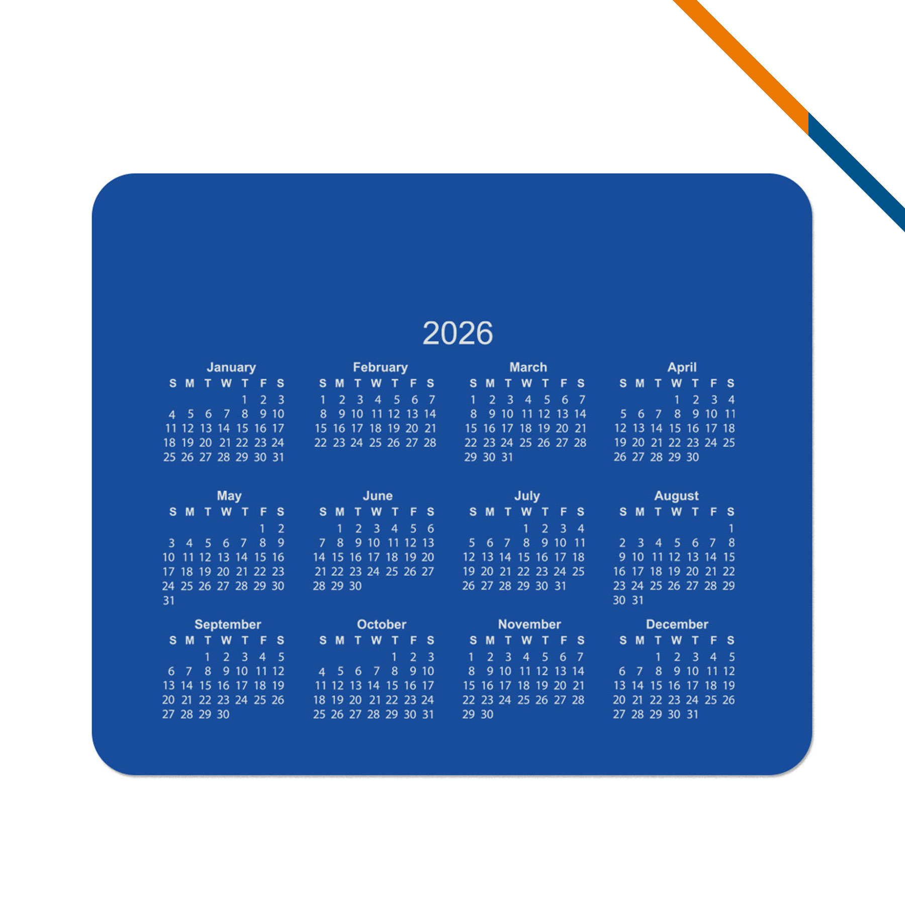 Nular Calendar Mouse Pad 5