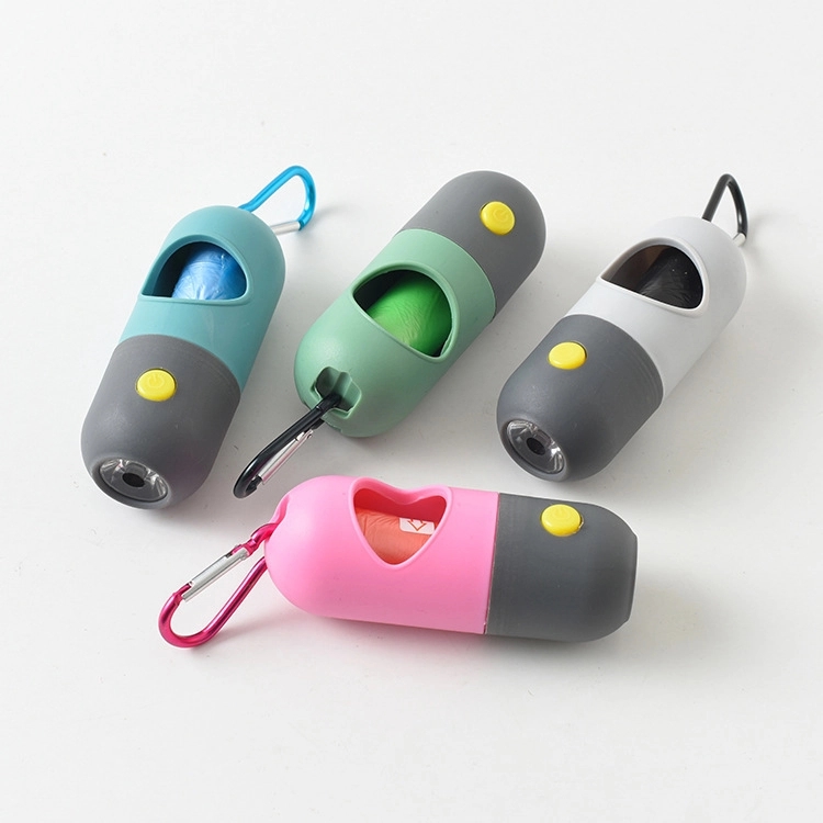 Dog bag dispenser with flashlight 3