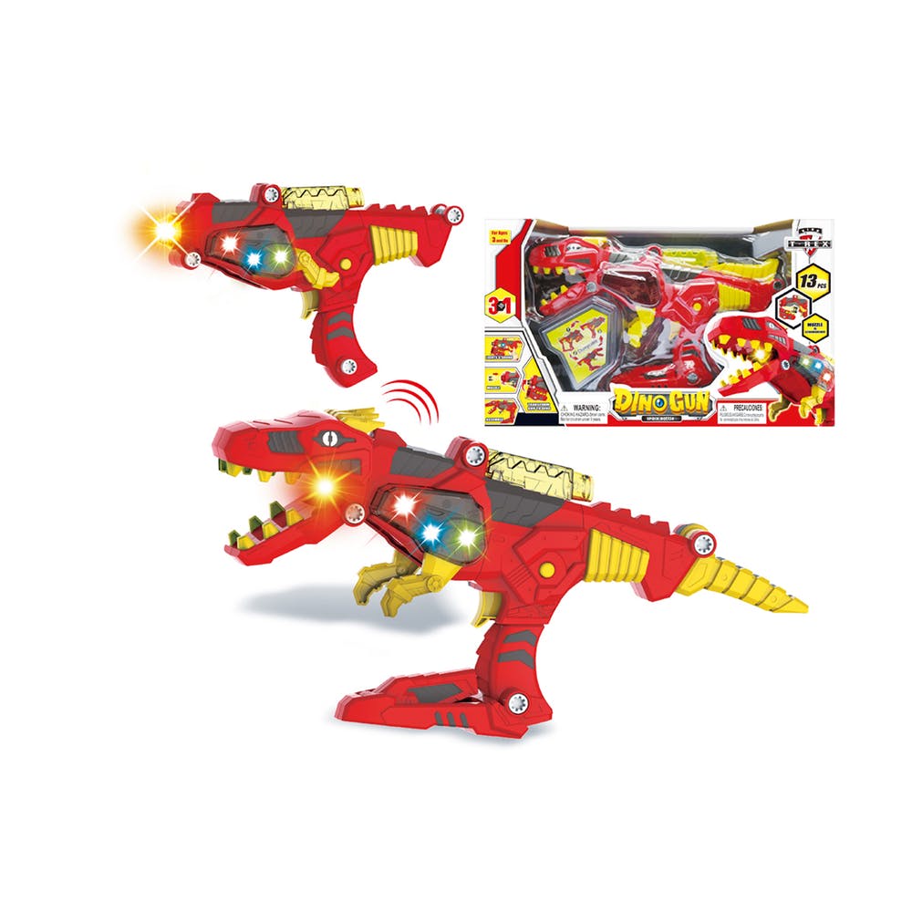 Toy Dinosaur Blasters - Light & Sound 17" 1