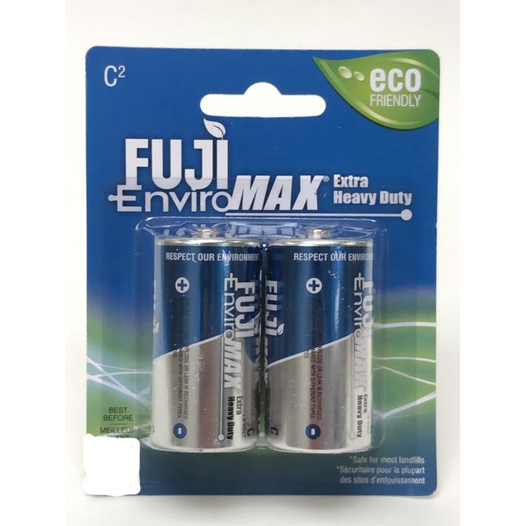 Fuji Enviromax Heavy Duty C Batteries - 2 Pack 3