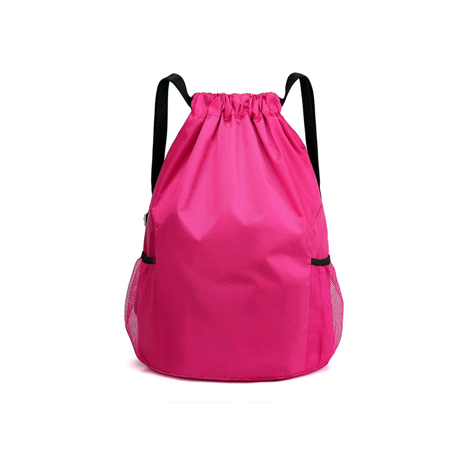 High Density Oxford Drawstring Backpack With Side Pockets 2