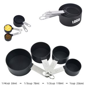 4 In 1 Measuring Cup With Steel Handle And Engraved Measurement Marks 19