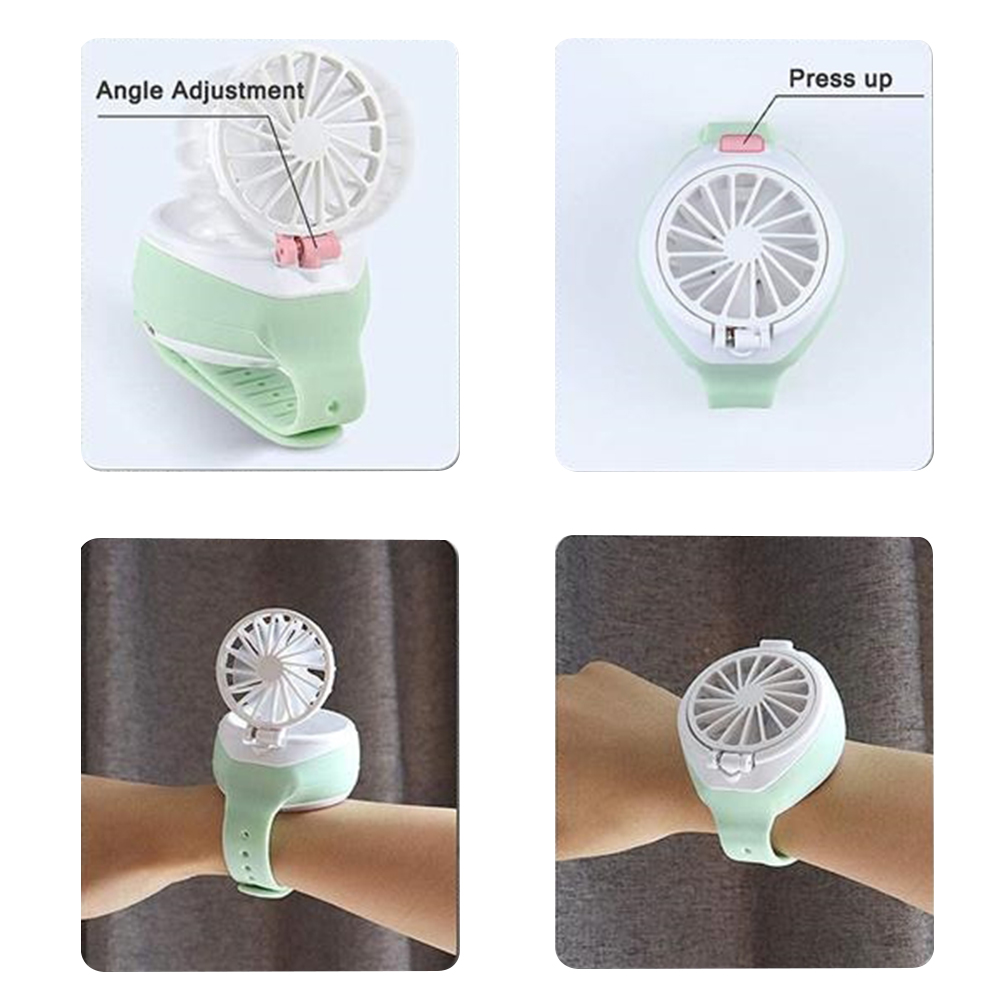 Folding Electric Fan Mini Fan Travel Fan 5