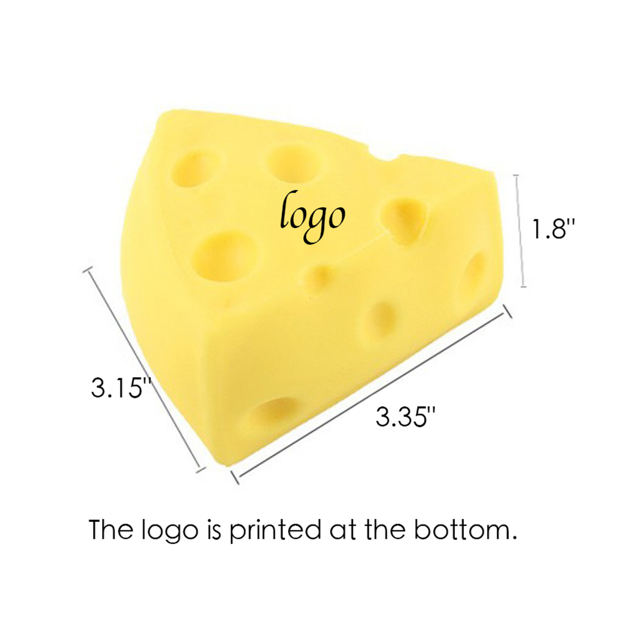 MOQ100 Slow Rebound Toy Cheese 1