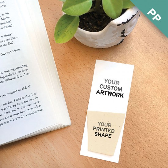Single-Sided Small Eco Bookmark With Printed Shape 6
