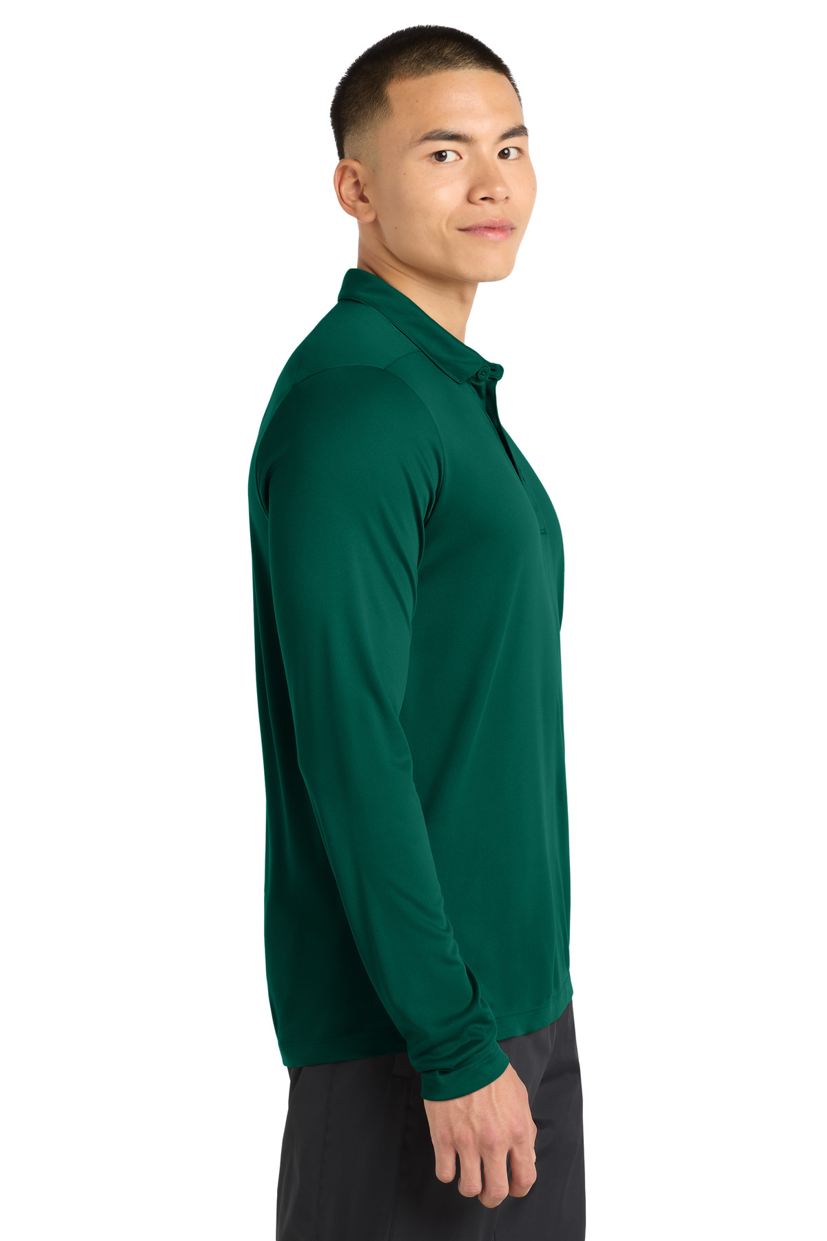 Sport-Tek Posi-UV Pro Long Sleeve Polo. ST520LS 15