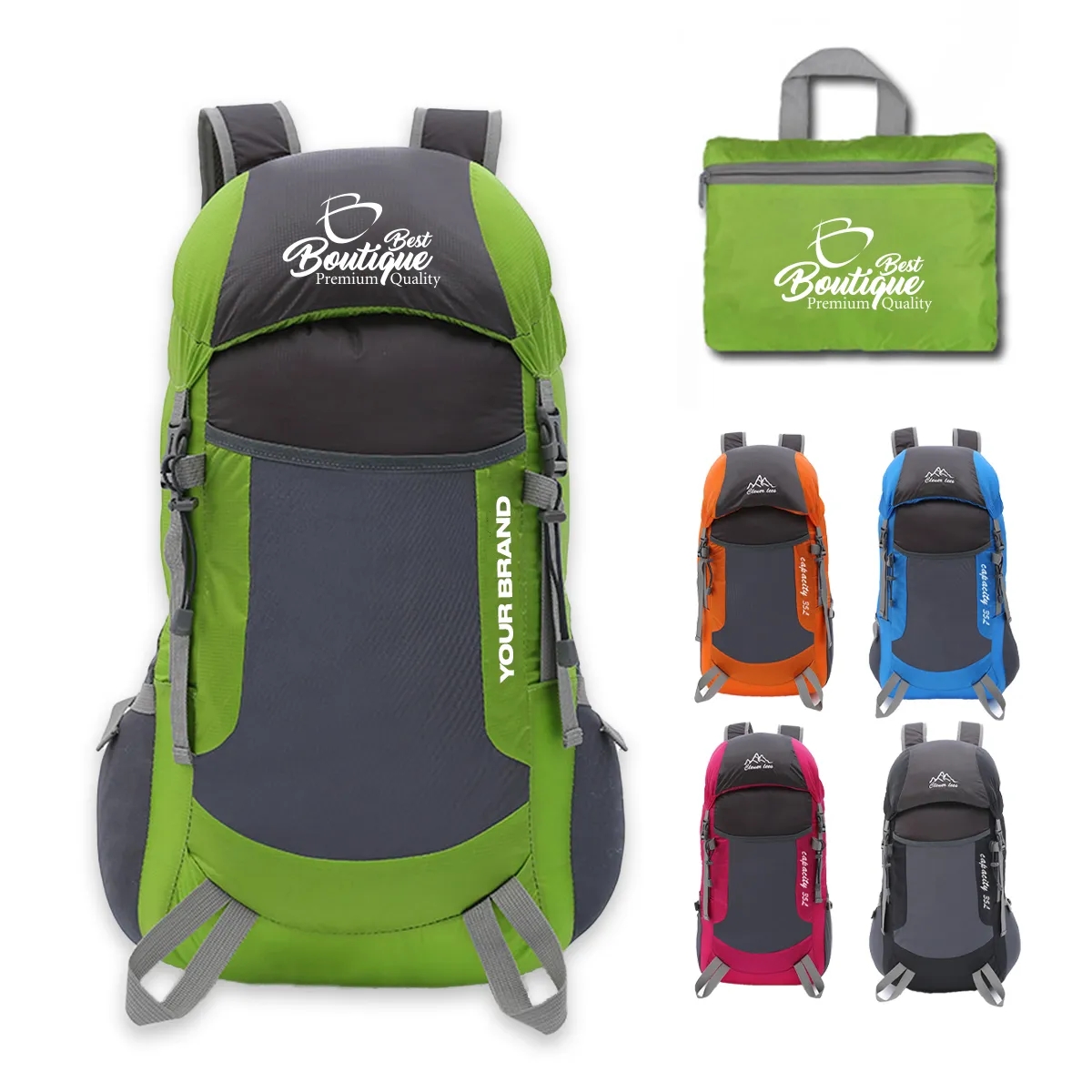Ultralight Durable Foldable Hiking Backpack Travel Camping 2
