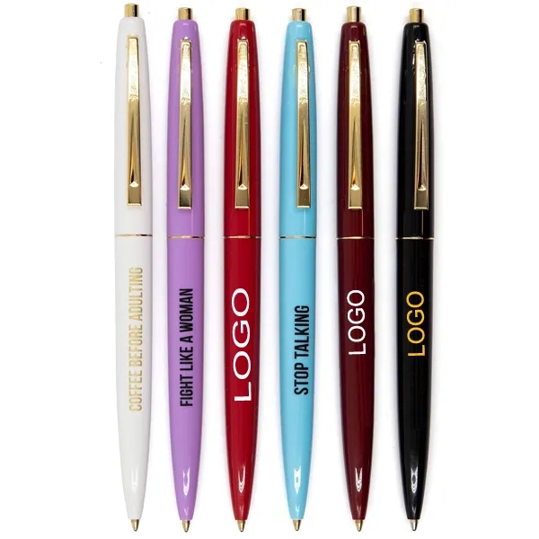 Hotel Click Gold Promotional Pens 7