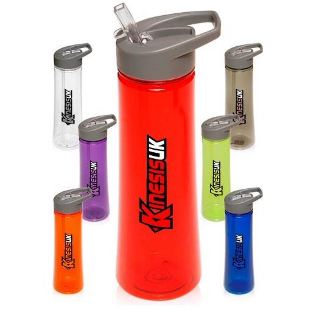 22 Oz. Plastic Sports &Gym & Stadium Water Bottles with Drink Spout 6