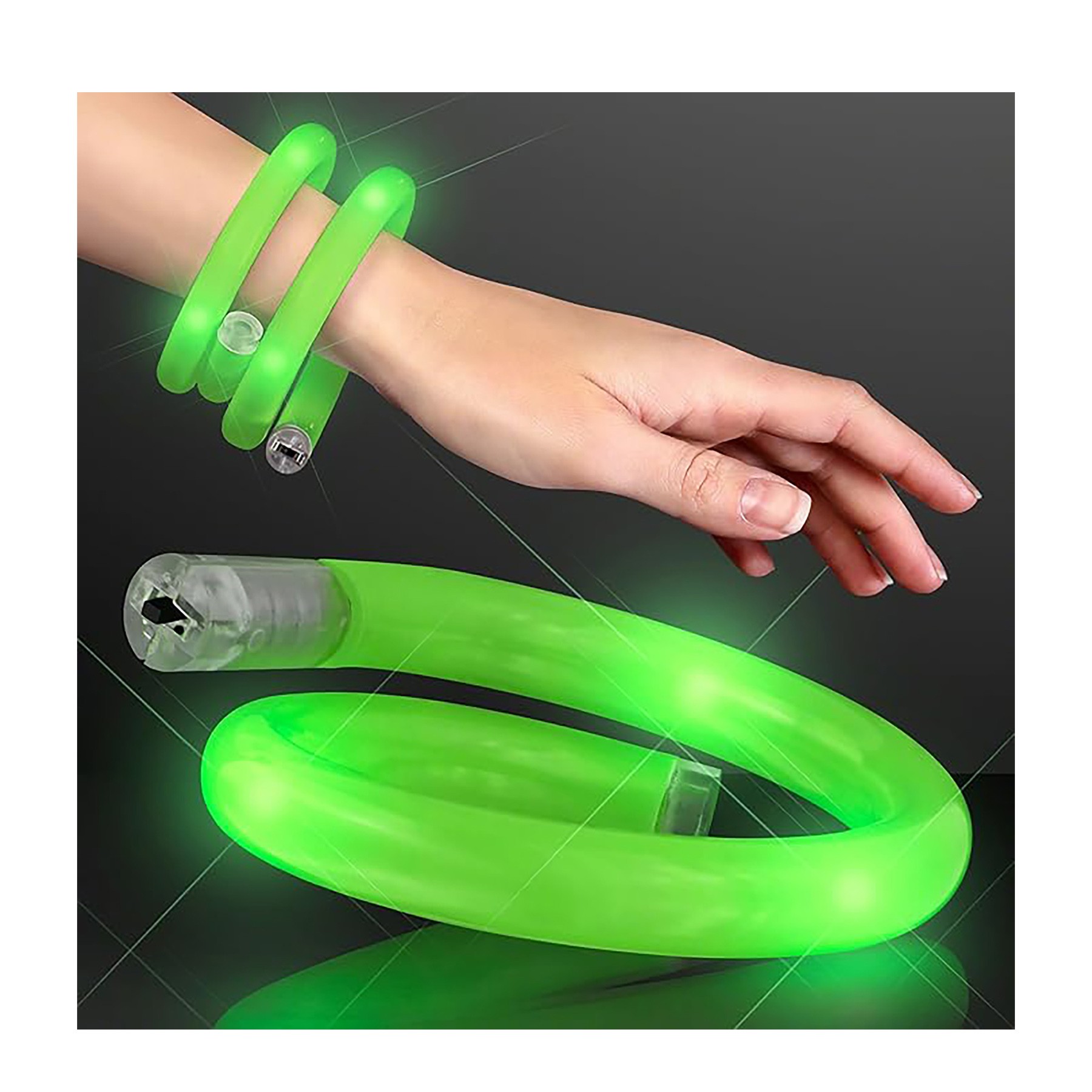 Flashing LED Tube Bracelet 3