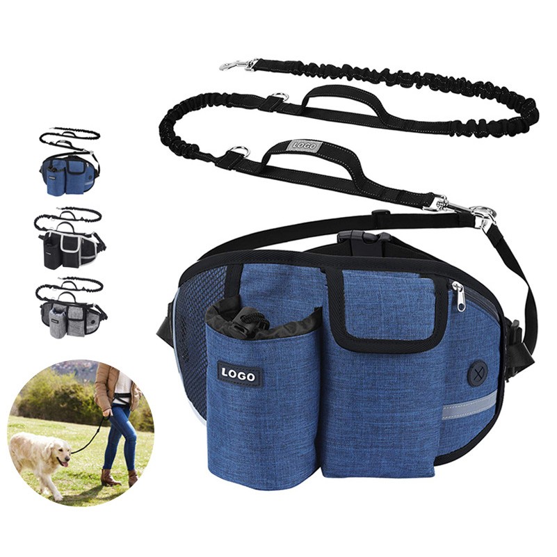 Double Dog Leash with Fanny Pack 5