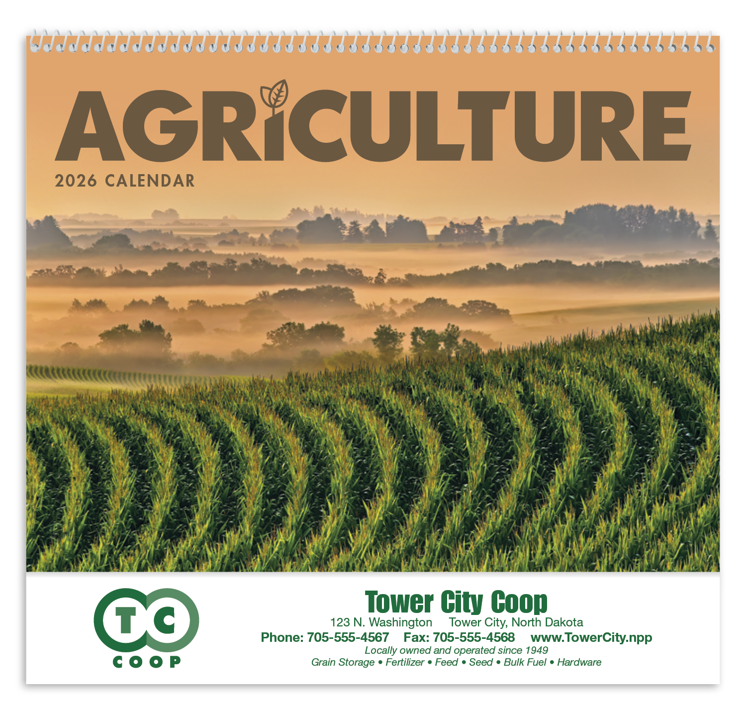 Good Value™ Agriculture - Spiral Calendar 2