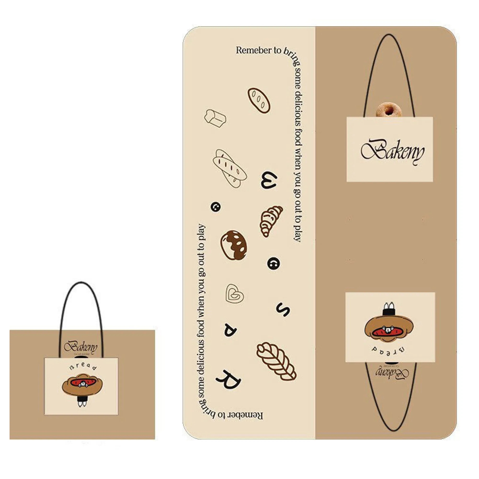 MOQ 50 Thickened Portable Picnic Tote Bag 6