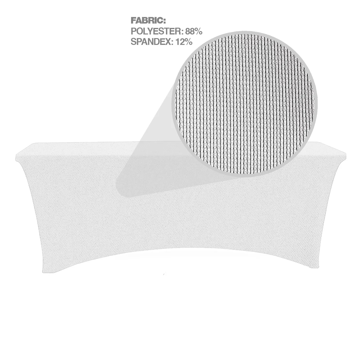 4 Sided 8ft. Stretch Cover 3