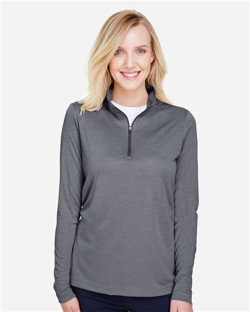 Women's Zone Sonic Heather Performance Quarter-Zip Pullover - TT31HW 39