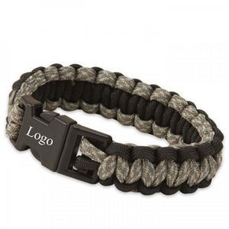 Survival Wristband / Bracelet With Plastic Buckle 2