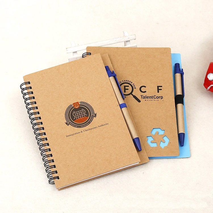 A5 Recycled Notebook And Ball Pen 4