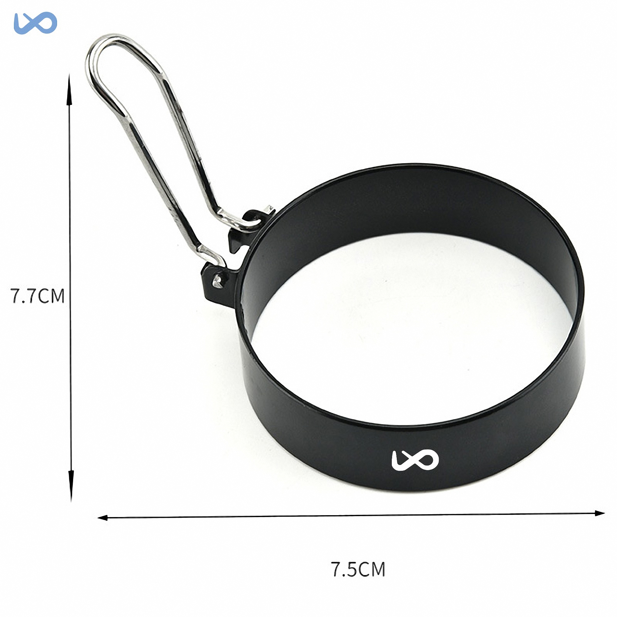 Non-Stick Stainless Steel Egg Cooking Rings 2