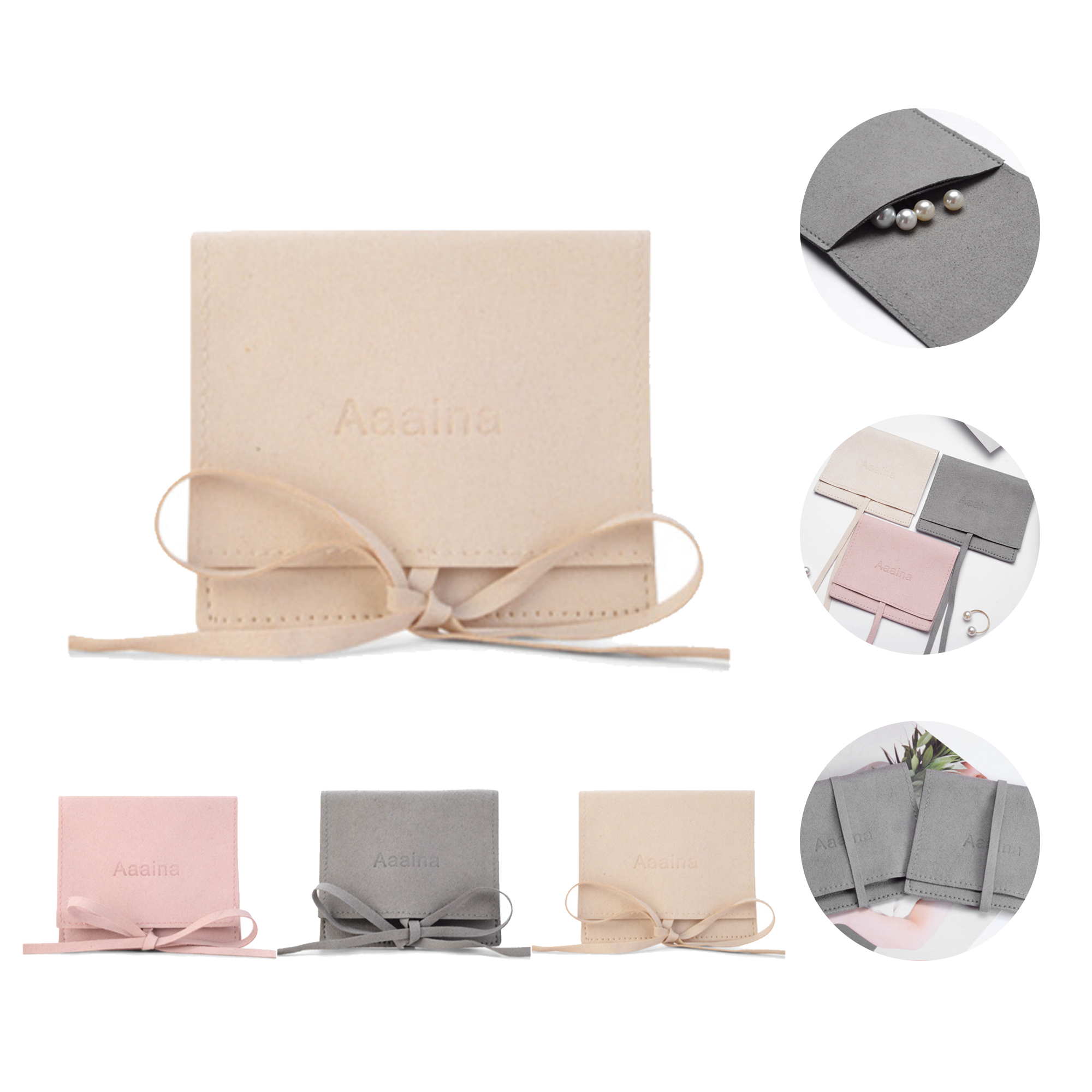 MOQ100 Small Jewelry Gift Bags 2