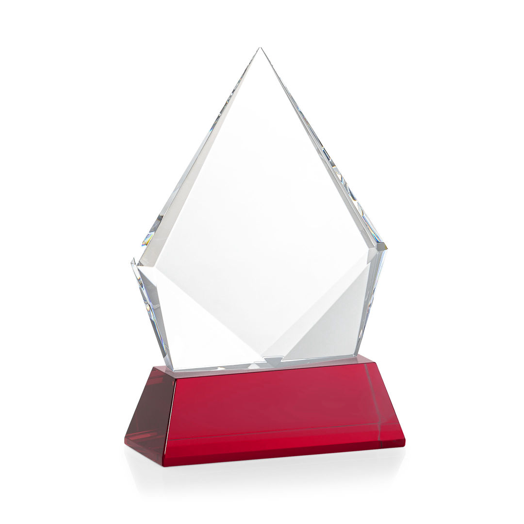 Shelton VividPrint™ Award on Newhaven Base - Red 2