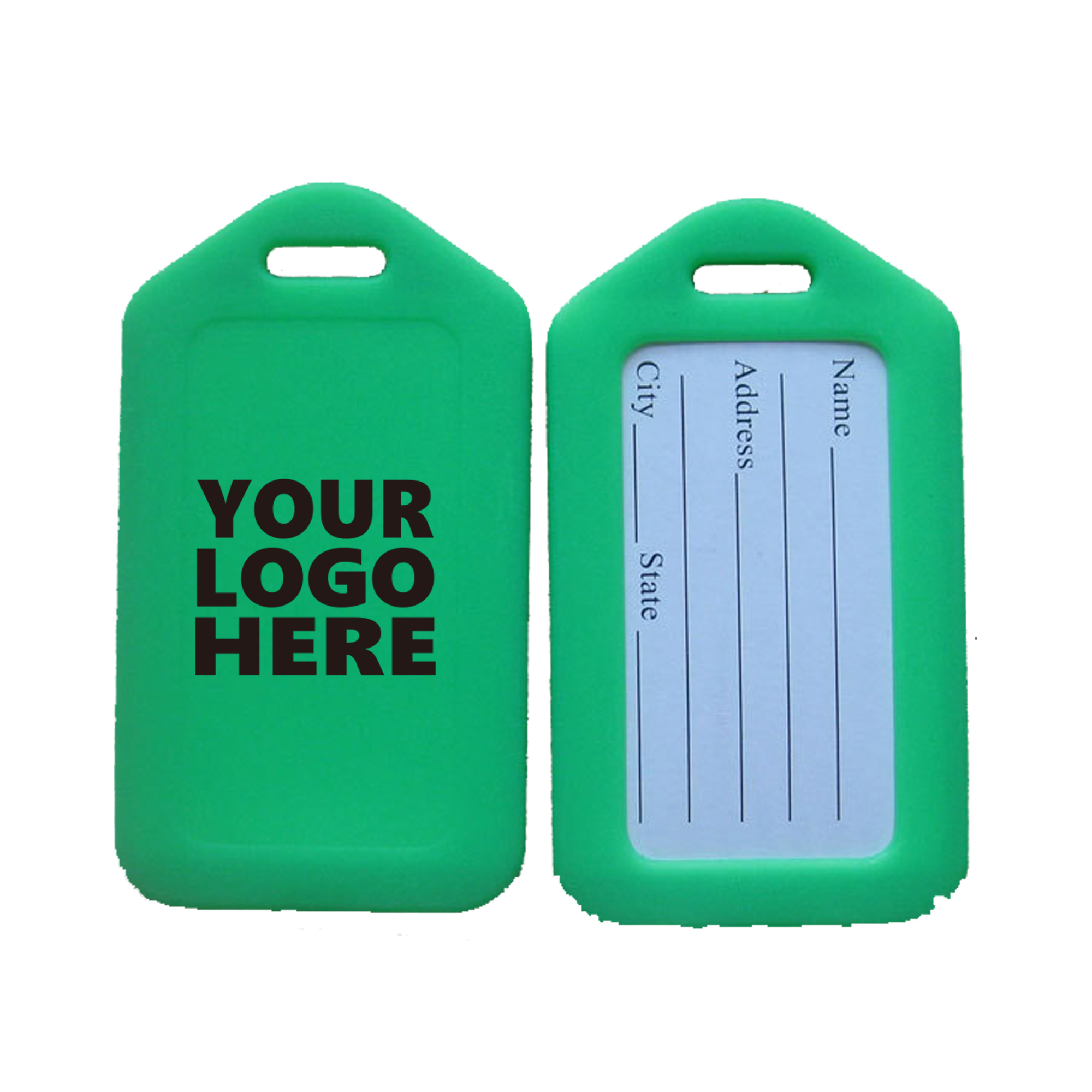 Plastic Luggage Tag 4