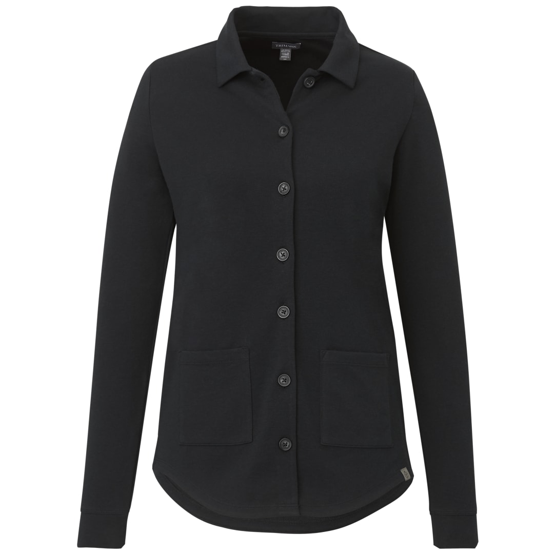 RIGI Eco Knit Button Cardi - Women's, custom women's shirt with logo imprint 44