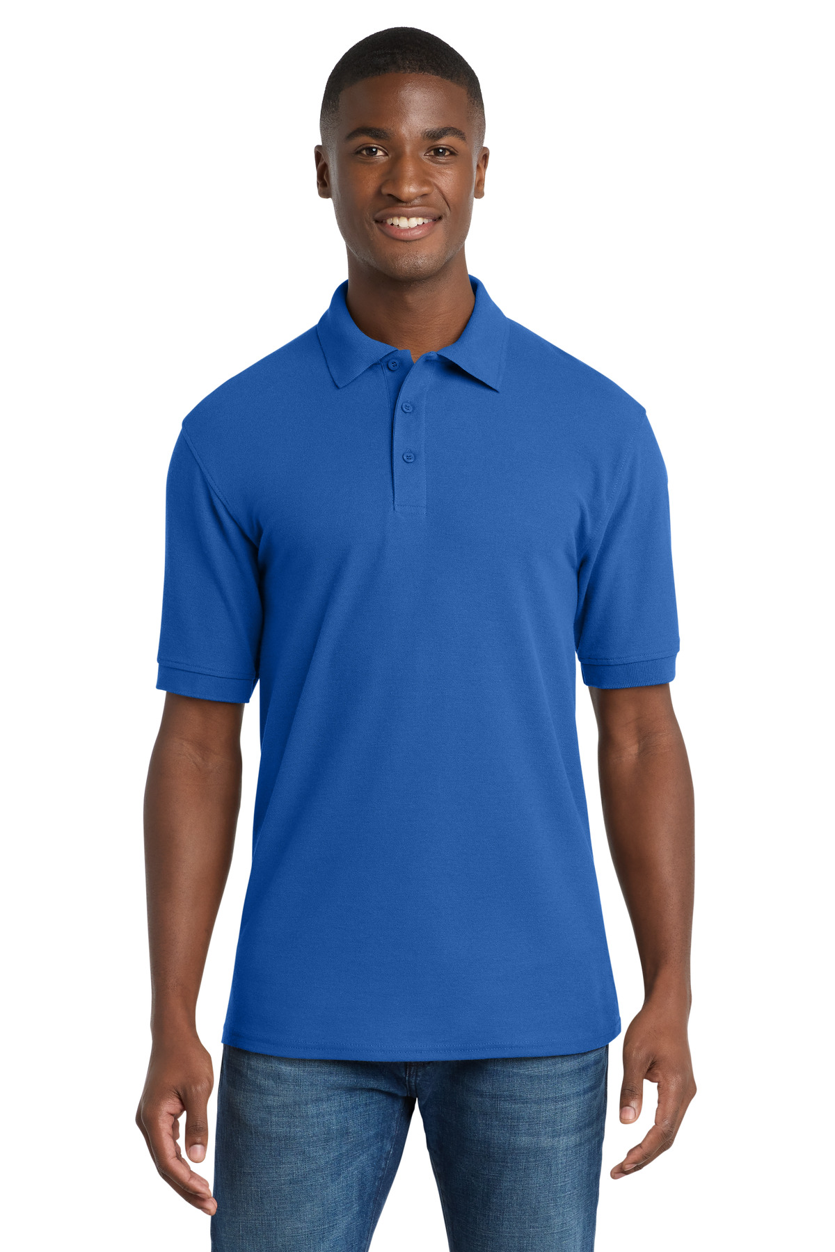 Port & Co Core Blend Pique Polo. KP155 50