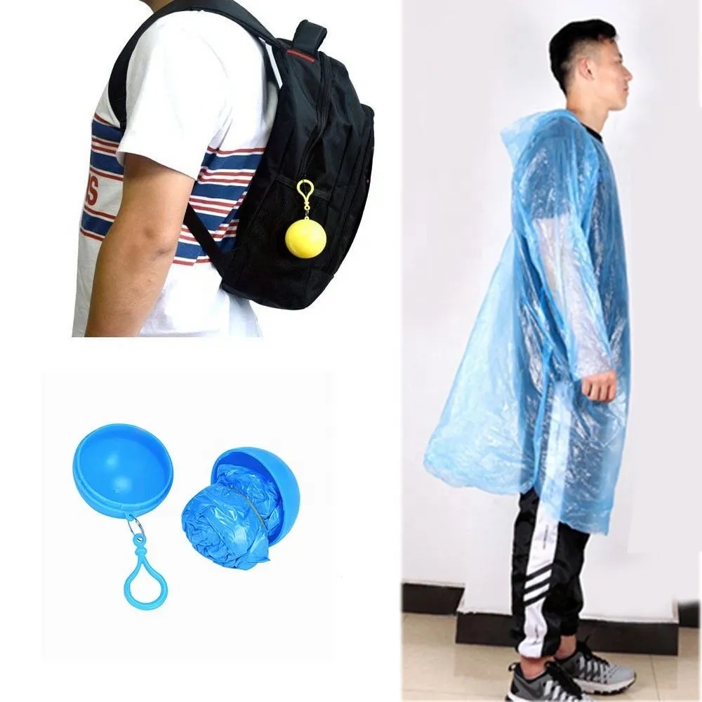 Waterproof Disposable Rain Poncho - Outdoor Event Essential 5