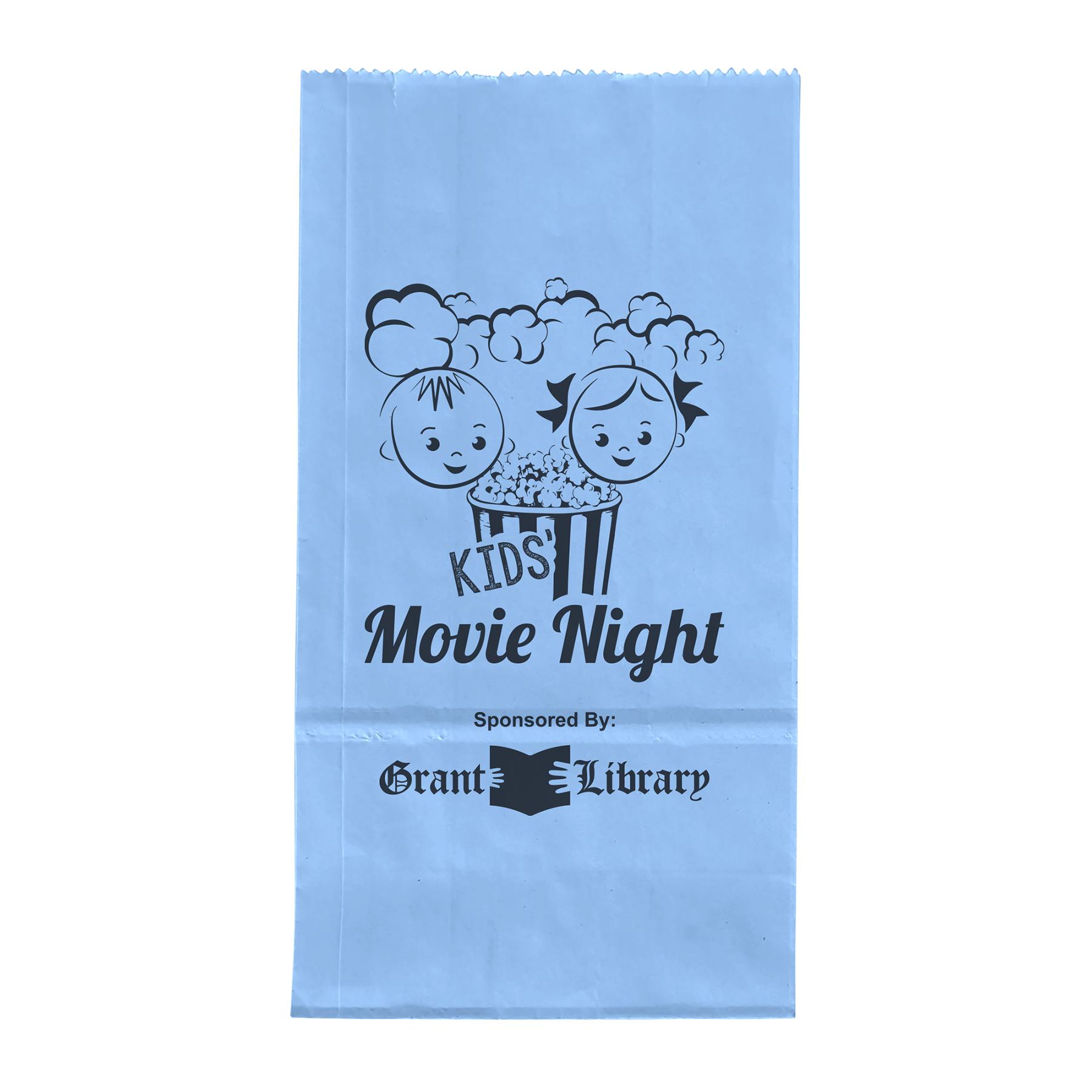 2# Popcorn Bag - Flexo Ink Print 23