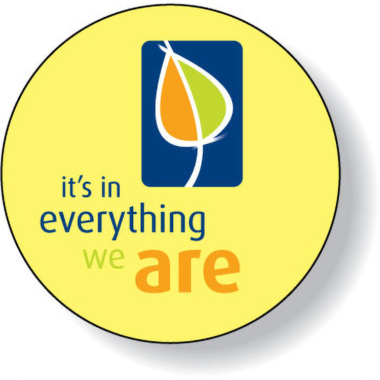 Fluorescent Chartreuse Paper Roll Labels Stock Circle (1.75" Dia.)