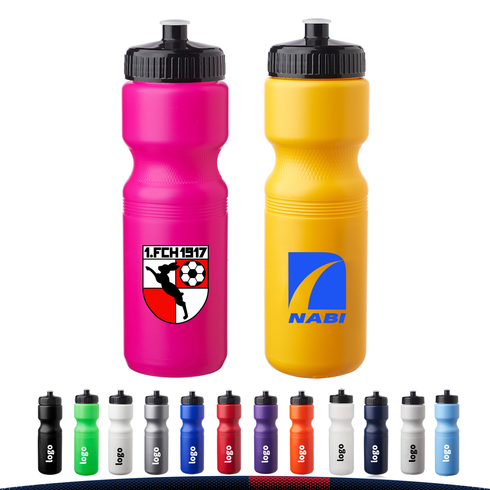 Vnide Plastic Water Bottles - 28 OZ. 15