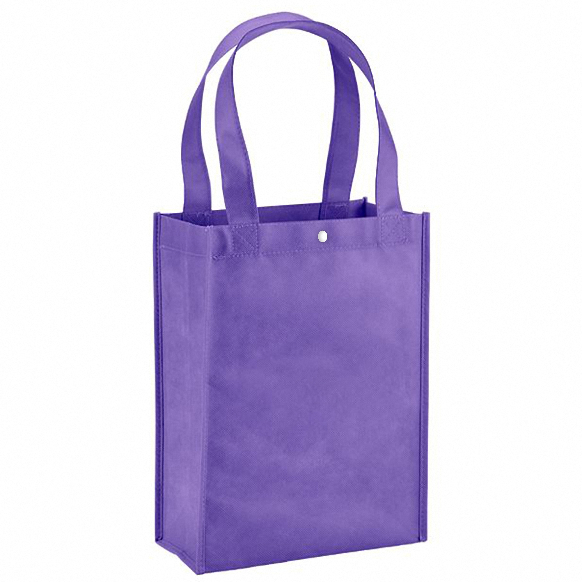 Reusable Non-Woven Tote Bag with Button Closure 3