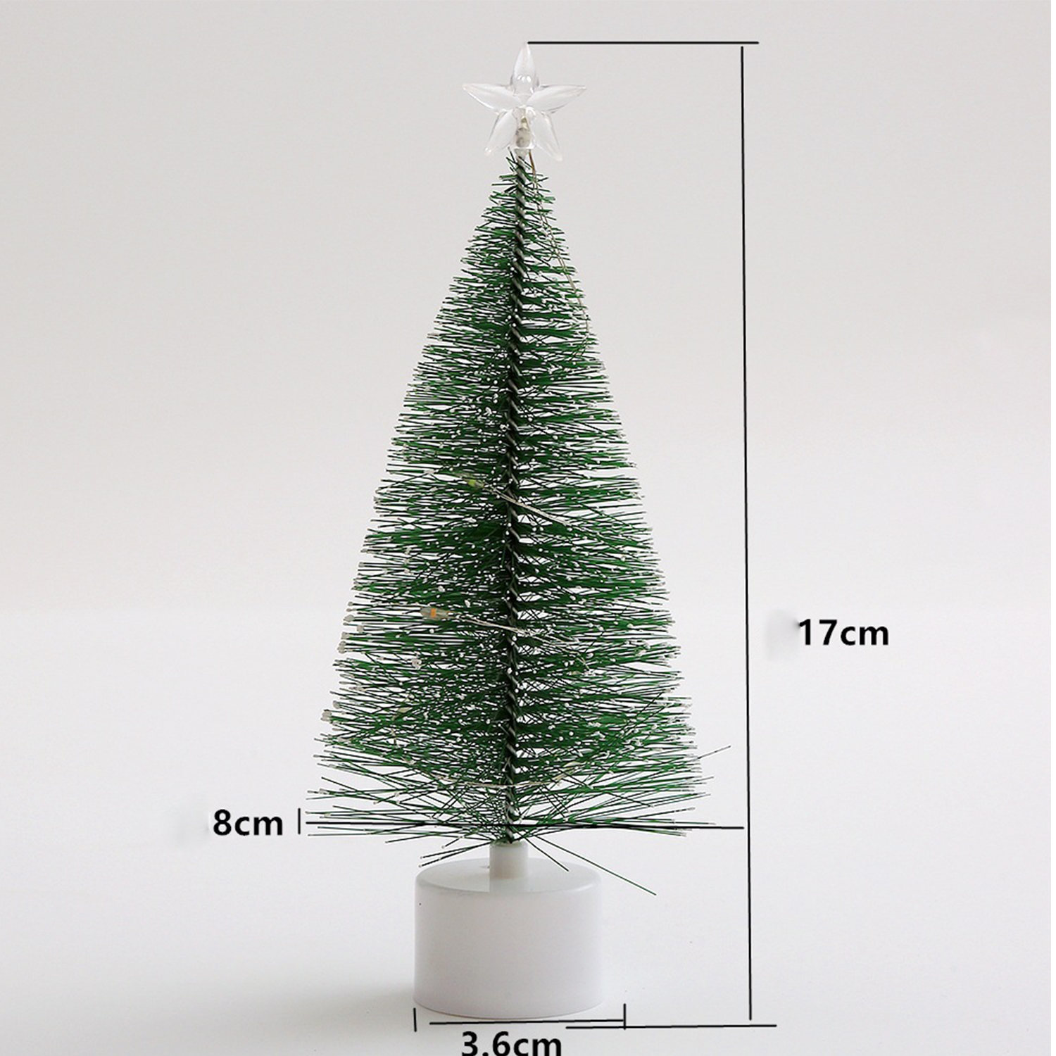 Mini Christmas Tree W/ Led String Light 2