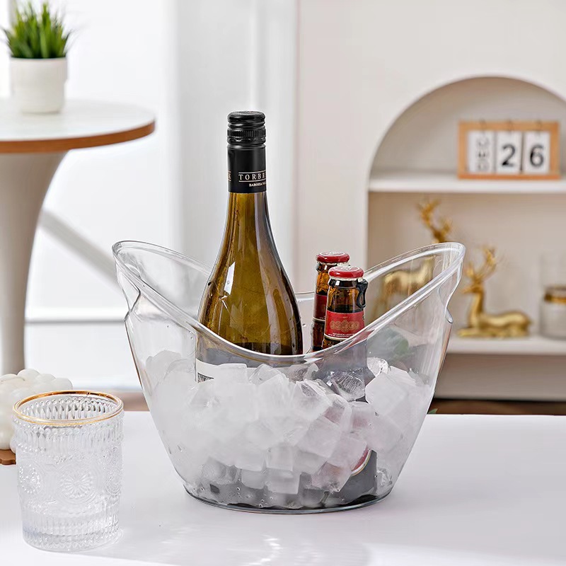 Multi-Purpose Drinks Bucket with Handle Rum Plastic Bucket 1