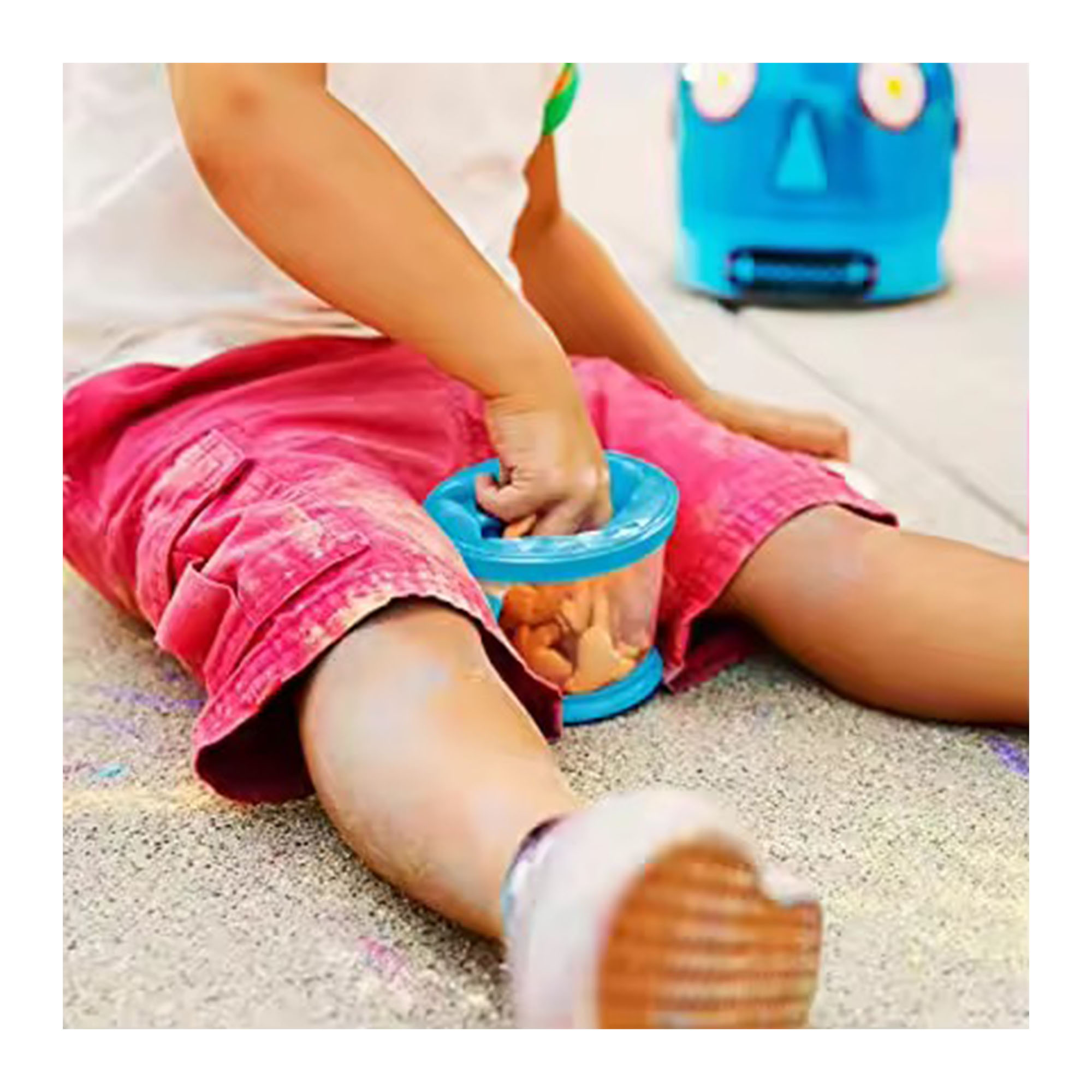 Spill-Proof Baby Snack Cup with Handles 4
