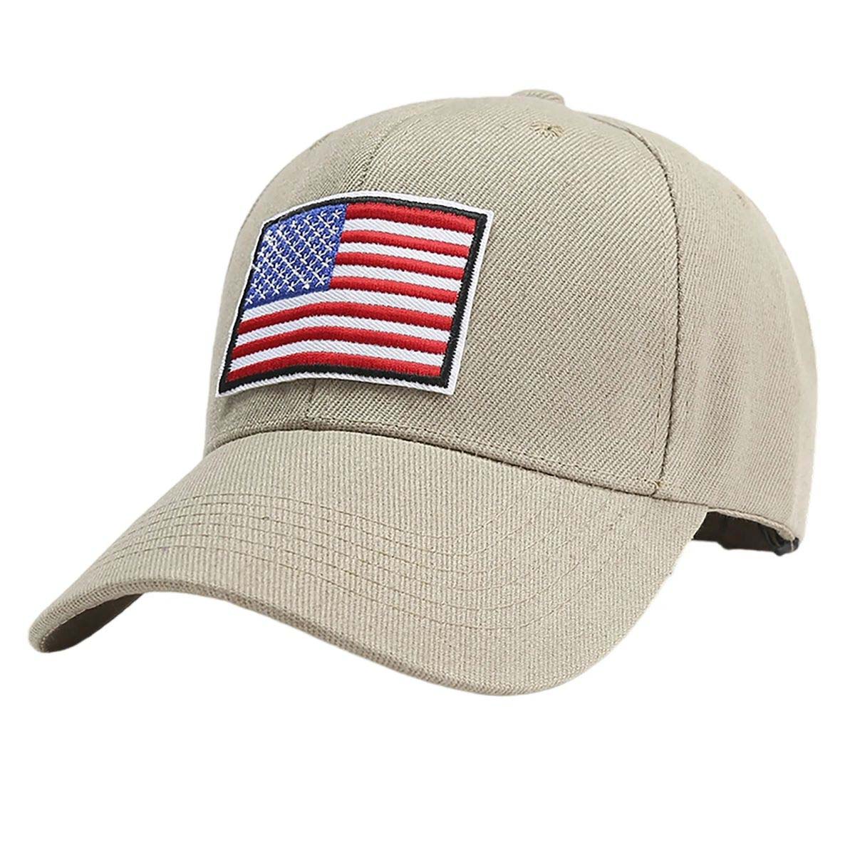 Adjustable American Flag Cap for Outdoor Wear 4